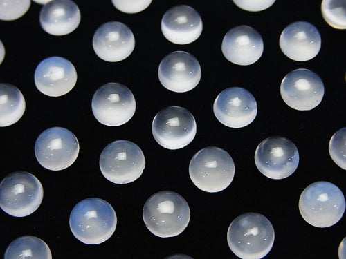 Cabochon, Chalcedony Gemstone Beads