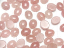 [Video]Guava Quartz AAA Oval Cabochon 10x8mm 3pcs