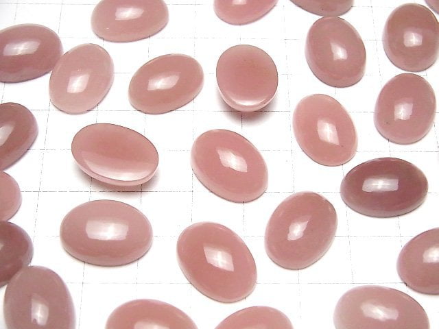 [Video] Guava Quartz AAA Oval  Cabochon 18x13mm 3pcs