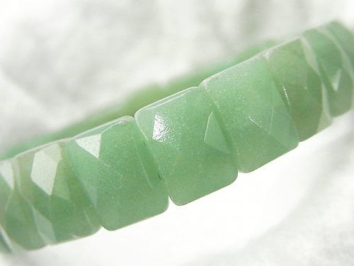 Accessories, Aventurine, Bracelet, Rectangle Gemstone Beads