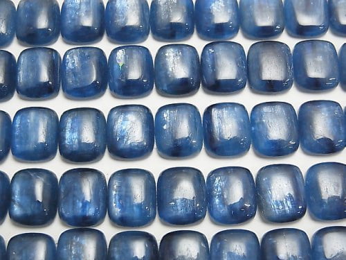 [Video] High Quality Kyanite AAA Rectangle Cabochon 12x10mm 2pcs