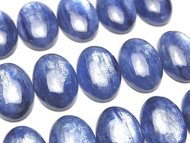 [影片] 藍晶石 AAA 橢圓蛋面 18x13mm 1顆