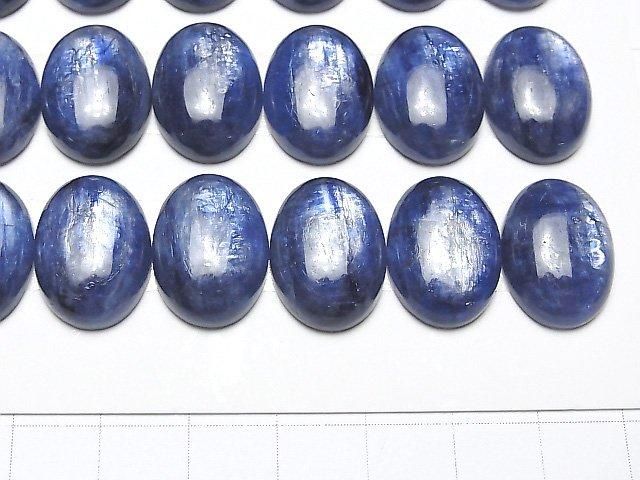 [影片] 藍晶石 AAA 橢圓蛋面 18x13mm 1顆