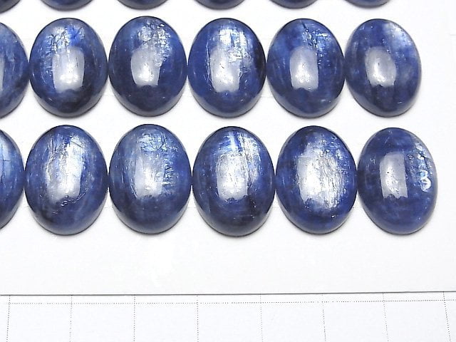 [Video]Kyanite AAA Oval Cabochon 18x13mm 1pc