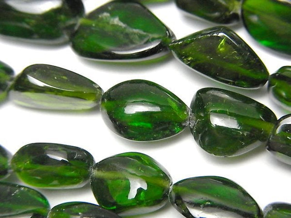 Diopside, Nugget Gemstone Beads