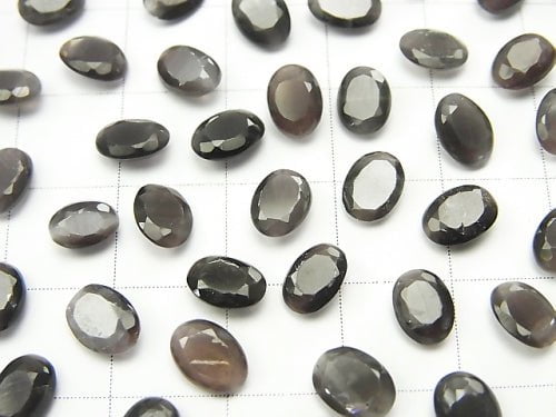 [Video] High Quality Sillimanite AAA- Undrilled Oval Faceted 7x5mm 5pcs $16.99!