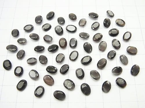 [Video] High Quality Sillimanite AAA- Undrilled Oval Faceted 7x5mm 5pcs $16.99!