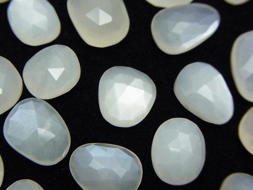 Free Form, Moonstone, Rose, Undrilled (No Hole) Gemstone Beads