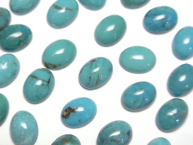 Cabochon, Oval, Turquoise Gemstone Beads