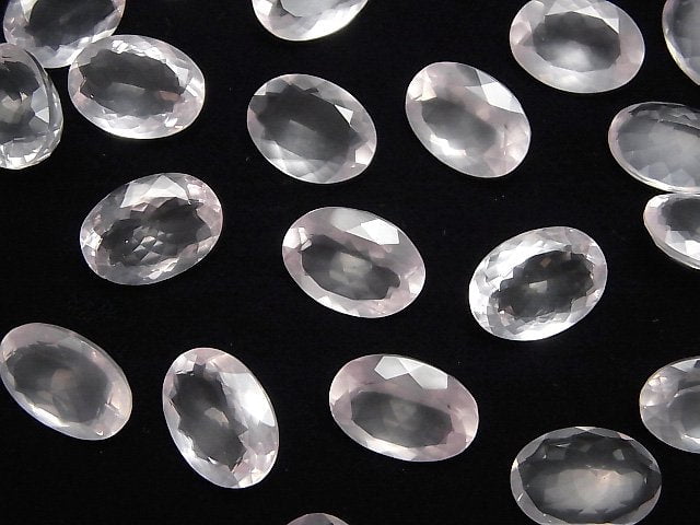 [Video]High Quality Rose Quartz AAA Loose stone Oval Faceted 18x13mm 1pc