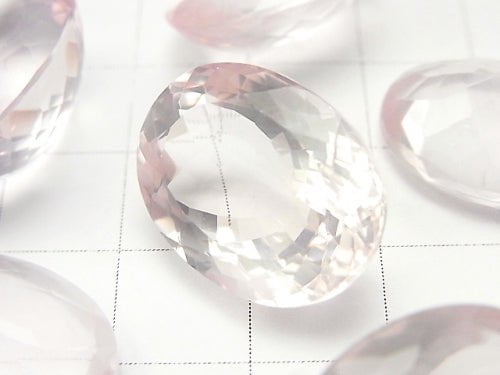 [Video]High Quality Rose Quartz AAA Loose stone Oval Faceted 20x15mm 1pc