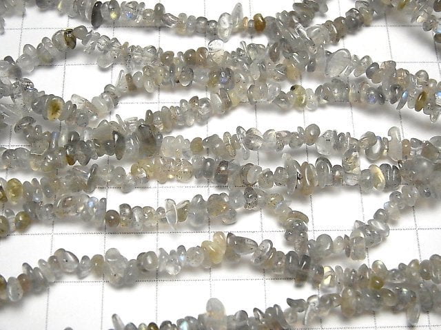 Labradorite AA++ Chips (Small Nugget ) 1strand beads (aprx.33inch/82cm)