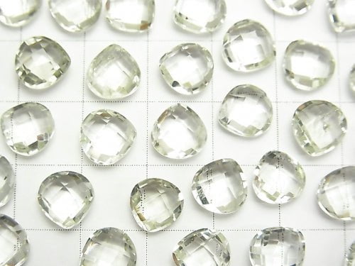 High Quality Green Amethyst AAA Undrilled Chestnut Shape 8 x 8 x 4 mm 5 pcs $5.79!