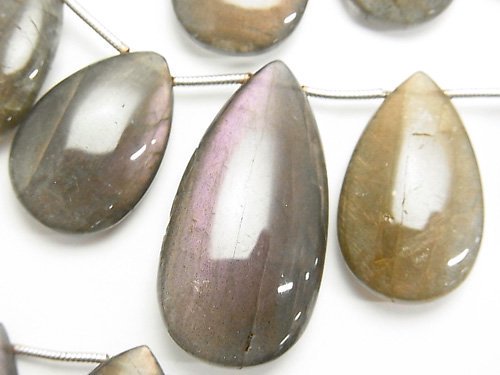 Labradorite, Pear Shape Gemstone Beads