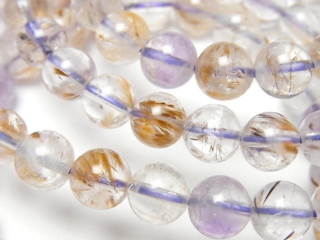 Accessories, Bracelet, Other Quartz, Round Gemstone Beads