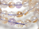 Accessories, Bracelet, Other Quartz, Round Gemstone Beads