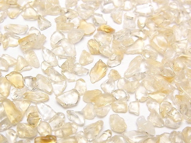 Citrine AA ++ Undrilled Chips [S size] 100 grams $3.79!