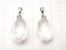 High Quality Madagascar Rose Quartz AAA Multiple Facets Faceted Pendant NO.2 [S][M] Silver925