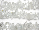 [Video] Natural White Topaz AAA- Chips (Small Nugget ) 1strand (aprx.32inch/80cm)