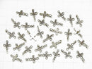 Karen Silver Cross Motif Charm 14x8mm 1pc