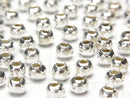Karen Silver Rondelle 5x5x4mm 3pcs