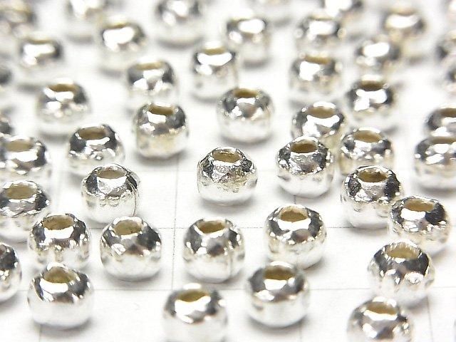 Karen Silver Rondelle 5x5x4mm 2pcs