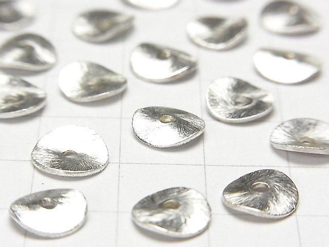 Karen Silver Rondelle (Discs) [6mm][8mm][10mm][12mm] Center Hole 5pcs
