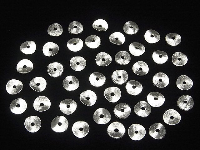 Karen Silver Roundel (Disc) [6mm][8mm][10mm][12mm] Center Hole 5pcs