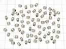 Karen Silver Patterned Rondelle 4x3.5x3.5mm 10pcs
