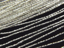 Karen Silver Tube 1x0.8x0.8mm White Silver Half or 1 Strand Beads (approx. 26 inches/66 cm)