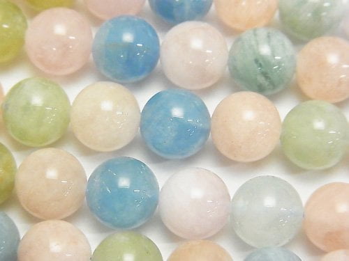 Mixed Stone, Round Gemstone Beads