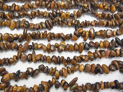 1strand $3.79! Yellow Tiger's Eye Chips (Small Nugget) 1strand beads (aprx.33inch / 84cm)