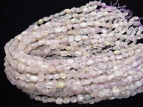 1strand $11.79! Afghanistan Kunzite AA + Nugget 1strand beads (aprx.15inch / 38cm)
