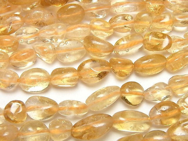 Citrine, Nugget Gemstone Beads