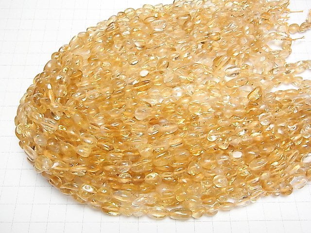 [Video]Citrine AA+ Nugget 1strand beads (aprx.15inch/37cm)