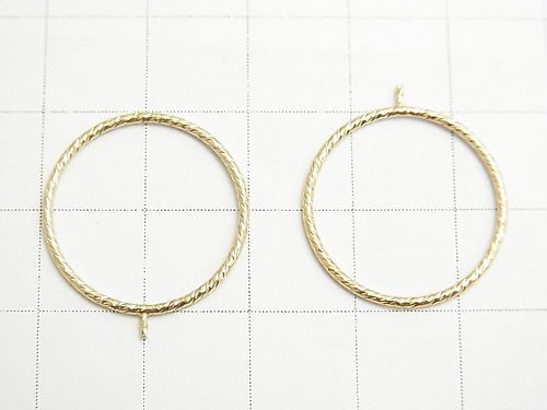 14KGF Ring with Peg Sparkle 1pc