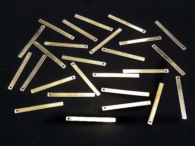 14KGF bar parts 25x2.5mm 1pc