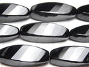 [Video] Onyx  Rice 4Faceted Twist xMultiple Facets 30x10x10mm half or 1strand beads (aprx.13inch/32cm)