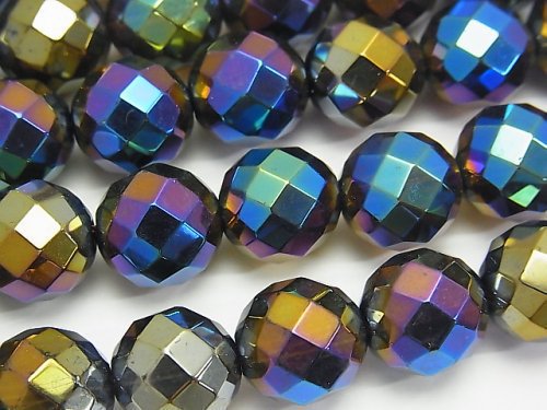 Faceted Round, Flash Crystal Gemstone Beads