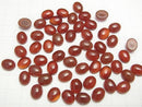 Red Agate AAA Oval Cabochon 10x8mm 5pcs