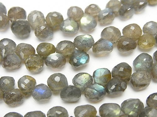 Faceted Briolette, Labradorite Gemstone Beads