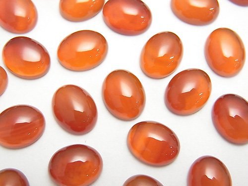 Cabochon, Carnelian Gemstone Beads