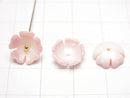 [Video] High Quality Queen Conch Shell AAA 3D Flower [8mm] [10mm] Center Hole 2pcs $4.79