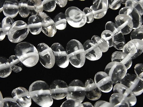 Chips, Crystal Quartz Gemstone Beads