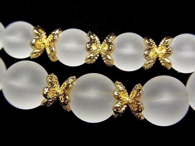 Metal parts bead cap 6x6x2mm gold color 10pcs