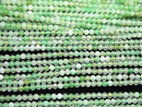 High Quality! Chrysoprase AA++ Semi Faceted Round 2.5mm 1strand beads (aprx.15inch / 37cm)