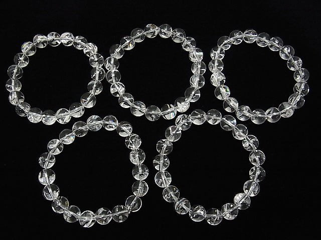 [Video] Rainbow Crystal Quartz AAA- Round 10mm 1strand (Bracelet)