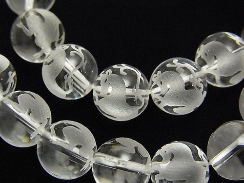 Accessories, Bracelet, Carving, Crystal Quartz Gemstone Beads