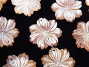 Flower, Mother of Pearl (Shell Beads) Pearl & Shell Beads