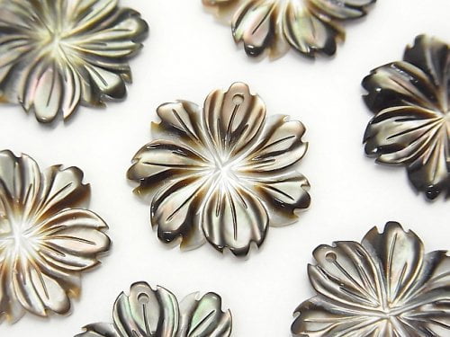 Flower, Mother of Pearl (Shell Beads) Pearl & Shell Beads